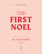 The First Noel piano sheet music cover